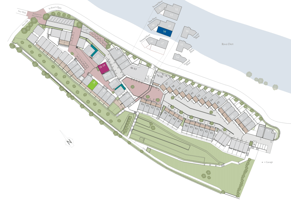 Baltic Wharf Site Plan